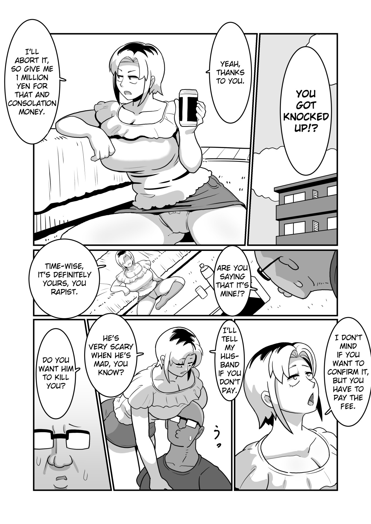 Hentai Manga Comic-Boteyyan ~I cuckolded a former delinquent wife, impregnated her, and dyed her to my liking!~-Read-28